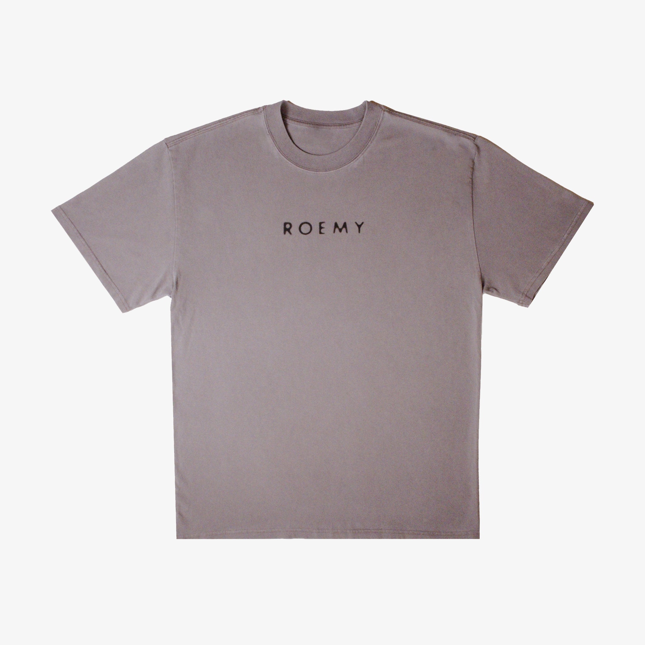 ROEMY Faded Grey Oversized T-Shirt